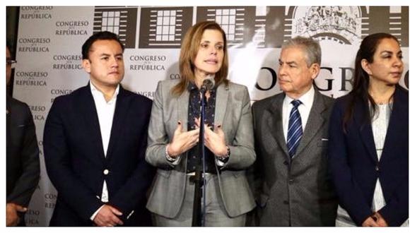 Mercedes Aráoz asegura que informe de Comisión de Constitución sobre PPK "excede" la ley (VIDEO)