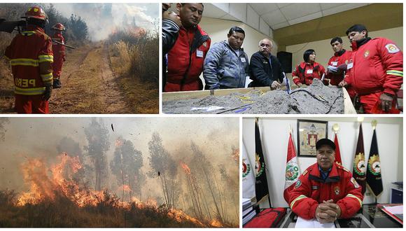 Cusco: Bomberos se capacitan en incendios forestales pero necesitan equipamiento (VÍDEO)