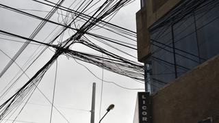Prohíben todo tipo de cableado aéreo en la provincia de Huancayo