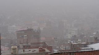 Puno: Intensa nevada provocó accidente en el sur de la región