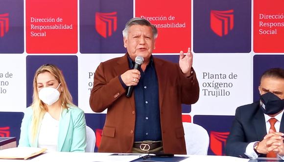 Líder de APP no descarta retornar al sillón del Gobierno Regional de La Libertad. Martín Namay, en tanto, quiere candidatear al municipio de Trujillo.