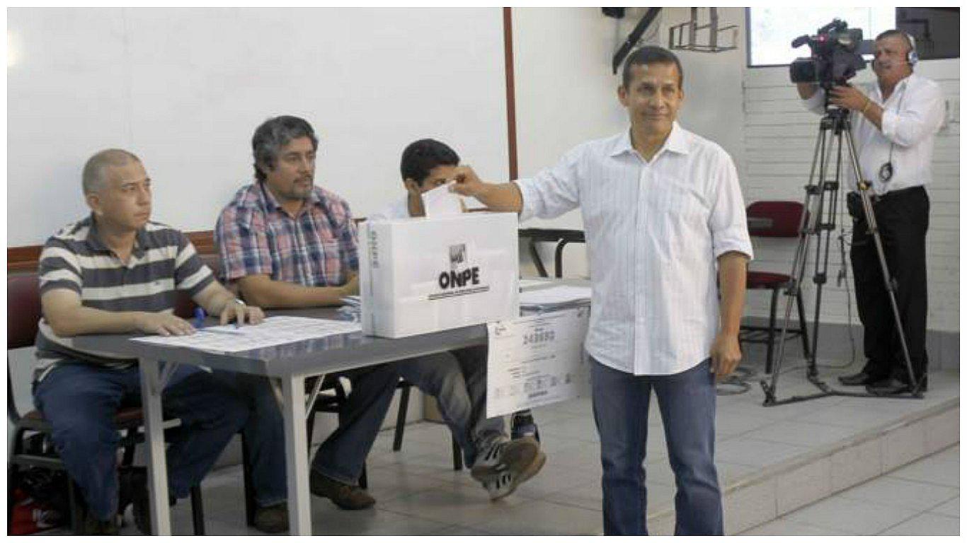 Ollanta Humala: "No es un día de fiesta electoral. La familia peruana está enlutada"
