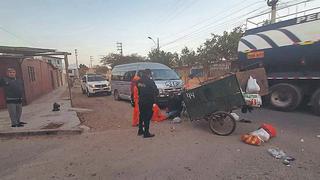 Trabajadora municipal sufre accidente de tránsito en Talara
