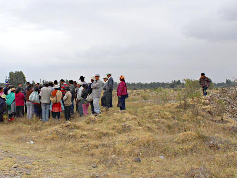 Municipio recupera más de mil hectáreas de la región Pasco