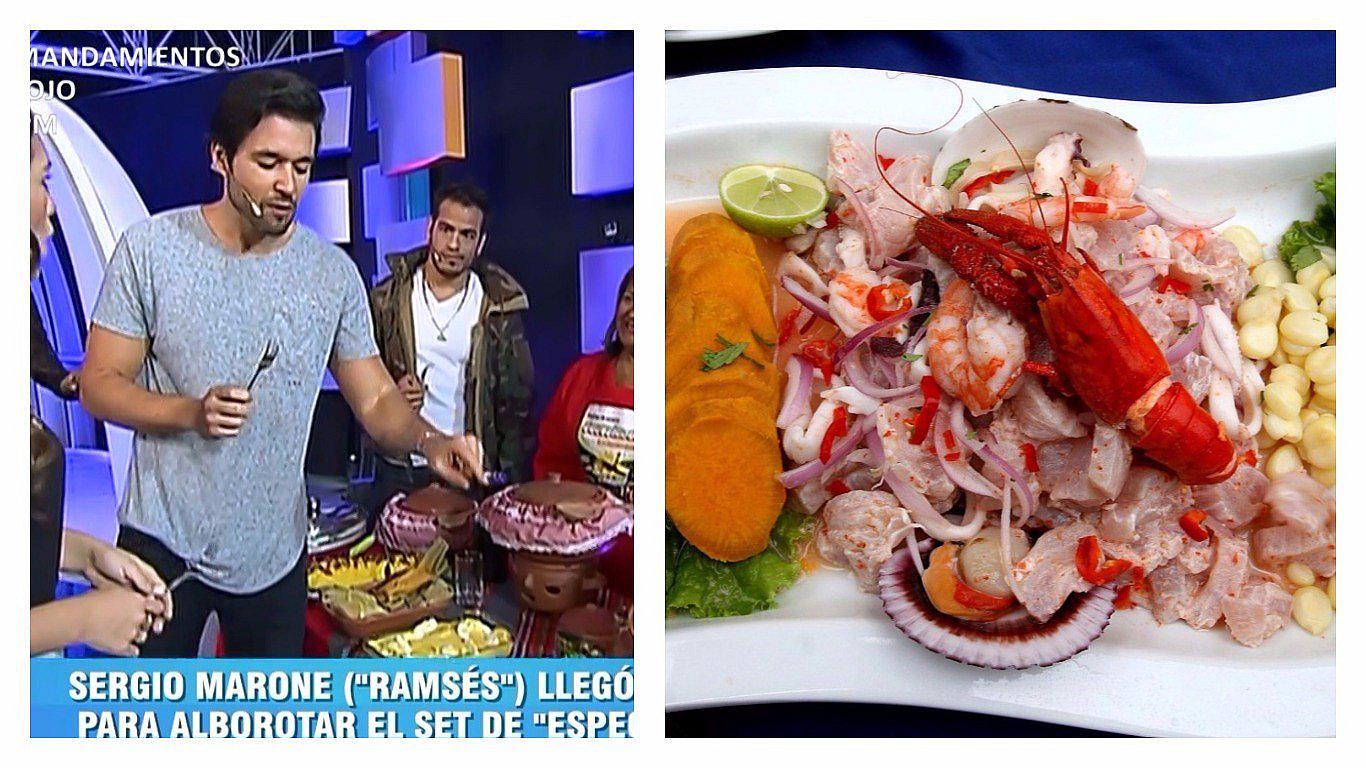 Moisés y los diez mandamientos: 'Ramsés' rechazó ceviche por triste razón (VIDEO)