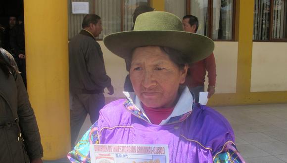 Cusco: Anciana logra que policía reabra caso sobre desaparición de su hija
