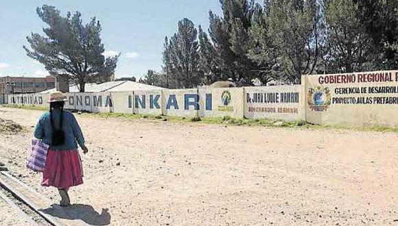 Gobierno Regional Puno: ​Consejo solicitará desactivación de Autoridad Autónoma Inkari 