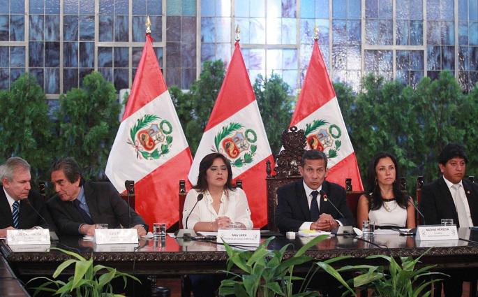 Ollanta Humala encabeza diálogo en Palacio de Gobierno: "Espero que otras fuerzas se sumen"