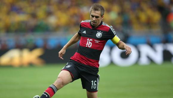 Philipp Lahm anunció su retiro de la selección alemana