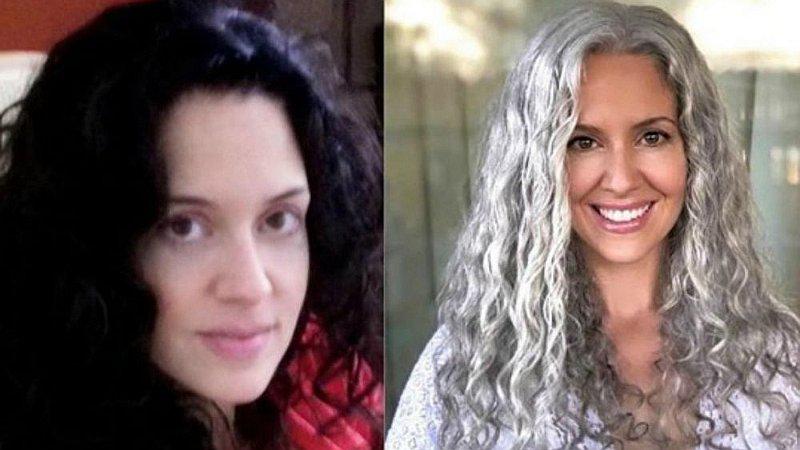 Sara Eisenman, la mujer que dejó de teñirse el cabello a los 37 años para lucir más bella que nunca 
