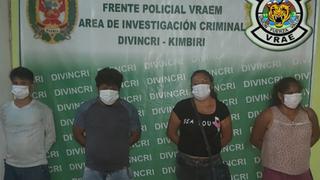 Incautan más de 20 kilos de droga y detienen a cuatro personas, en Cusco
