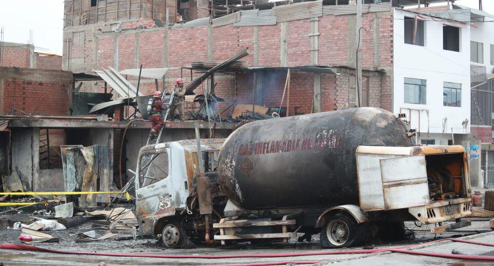 La magnitud de la fuga se produjo debido a que el vehículo se desplazaba con la válvula interna del tanque abierta, explicó Osinergmin.