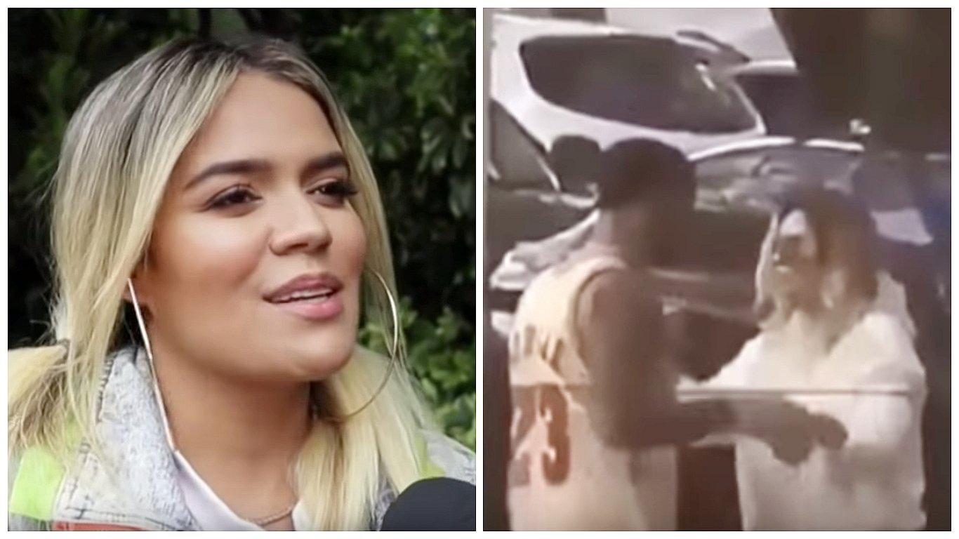 Karol G habló por primera vez sobre video que muestra supuesto maltrato de Anuel AA (VIDEO)