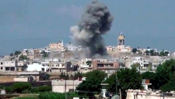 Bombardeos en Siria dejan más de 50 muertos
