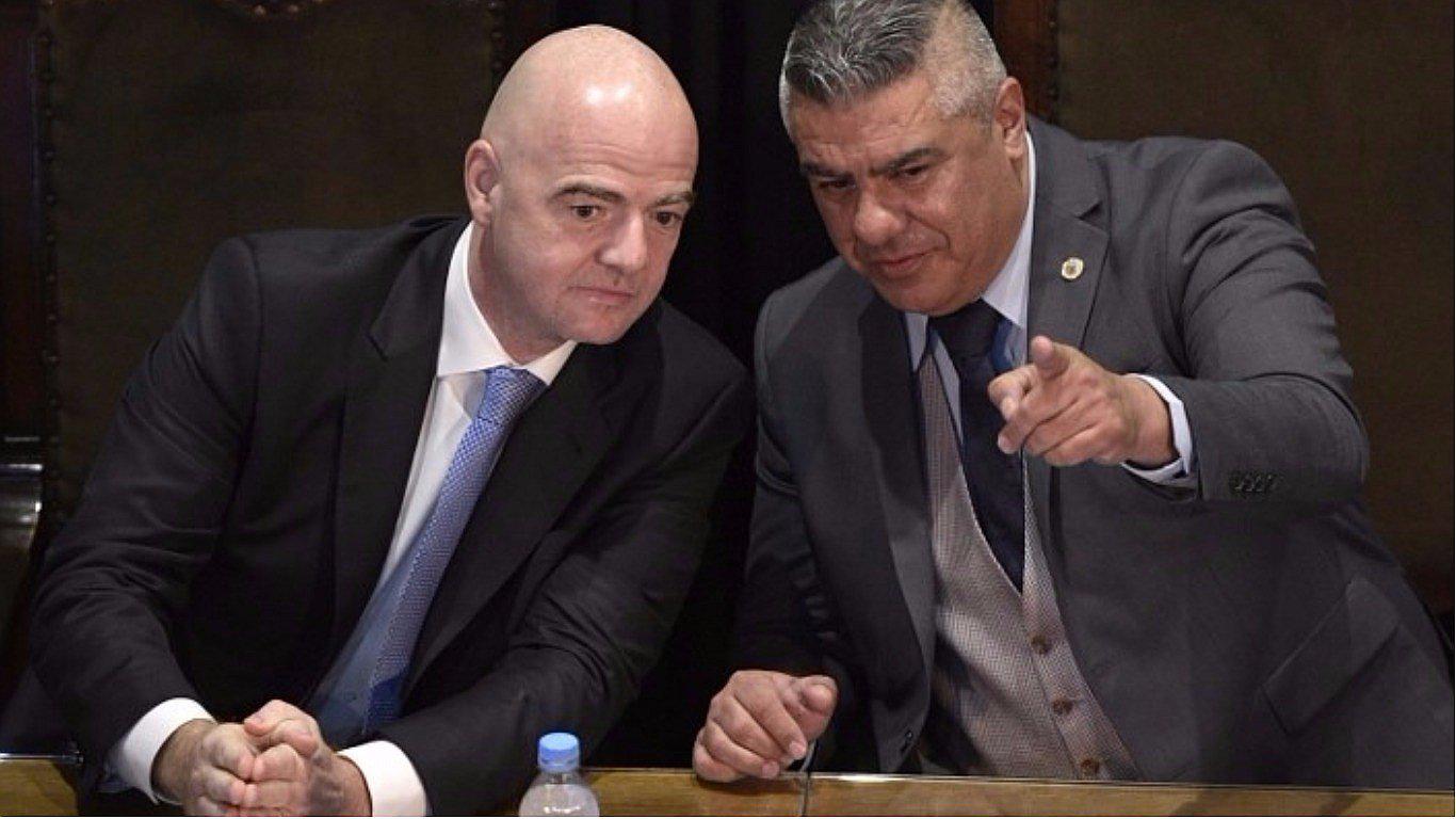 Presidente de la FIFA elogia fútbol de Argentina un día antes del partido contra Perú