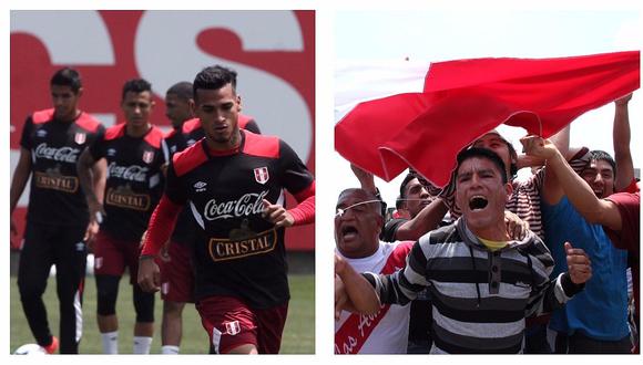 Selección peruana: jugadores se emocionan con aliento de hinchas y registran el momento (VIDEO)