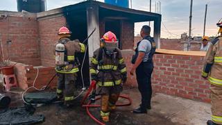 Trujillo: Incendio deja grandes pérdidas en taller de micro empresario de calzado