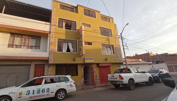 Hospedaje se ubica en el pueblo joven Miguel Grau, una zona roja de la ciudad de Tacna. (Foto: Difusión)