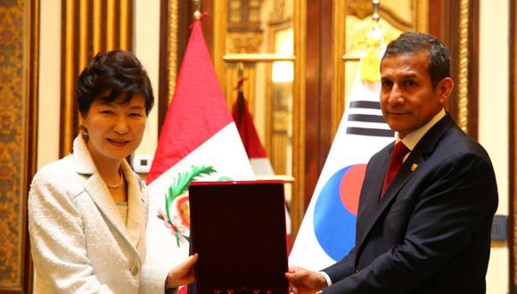 Ollanta Humala: "Perú tiene potencial para ser uno de los 20 socios de Corea del Sur"