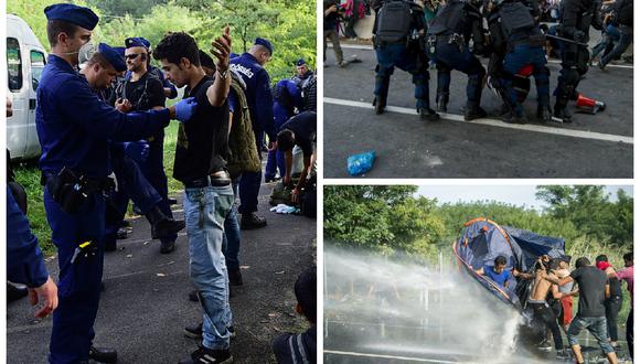 Hungría: Lluvia de críticas por violencia en la frontera contra inmigrantes