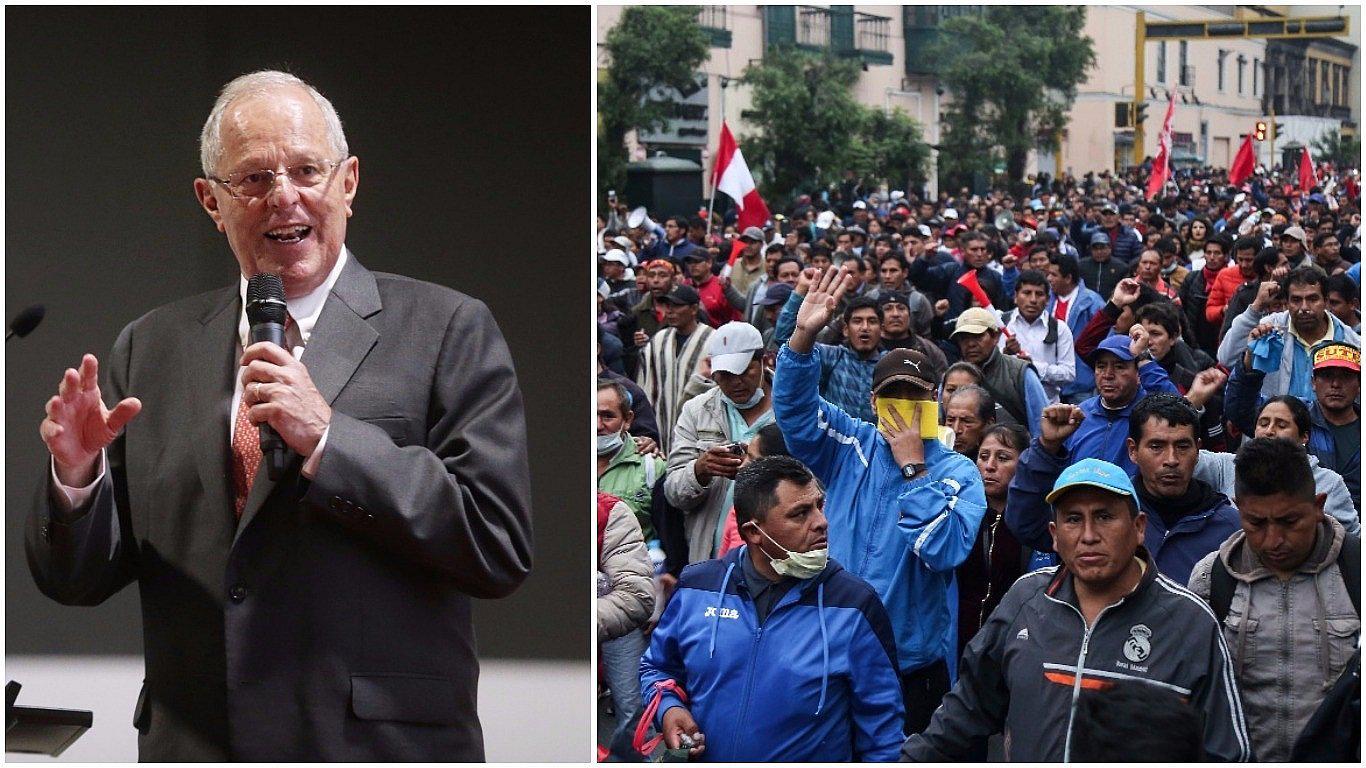 Pedro Pablo Kuczynski a los profesores en huelga: "¡Regresen a sus clases!"