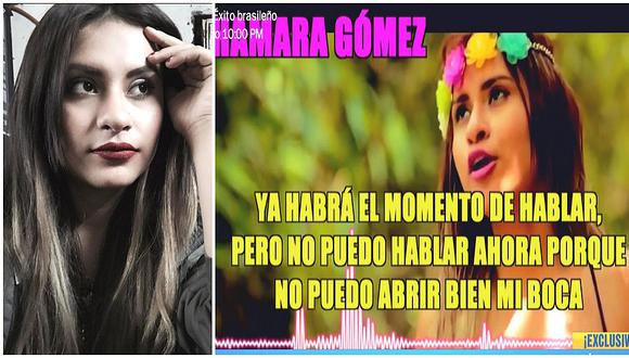 Thamara Gómez habla por primera vez tras accidente que sufrió durante 'yunzada' (VIDEO)