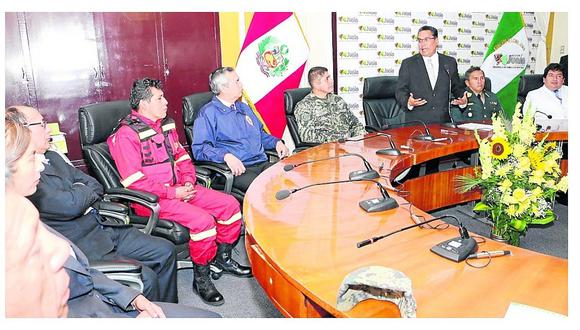 ​Instalan comité para afrontar las emergencias en la región Junín 