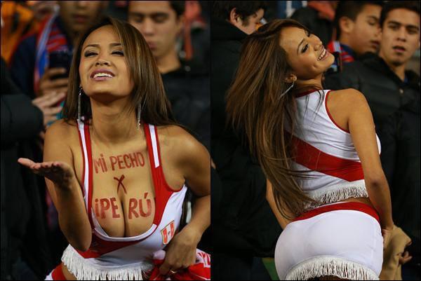 Copa América 2015: Nissu Cauti protagoniza otro incidente "hot" en Perú vs. Bolivia (VIDEO)