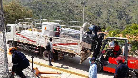 Apurímac: entregan planta de oxígeno que será instalada en hospital Guillermo Díaz para pacientes COVID-19. (Foto: hospital Guillermo Diaz)