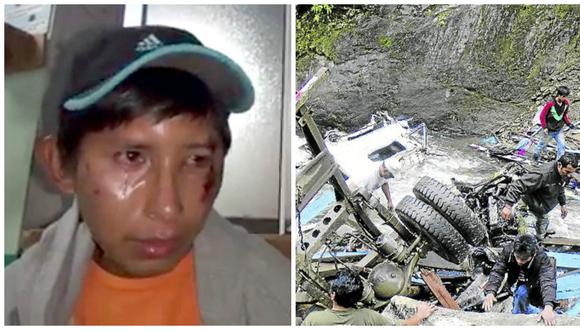 Cusco: Habla el único sobreviviente de accidente que deja seis muertos y 10 desaparecidos
