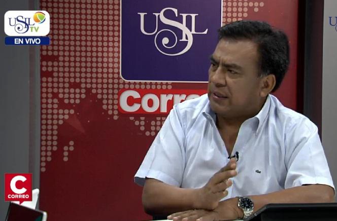 Julio Guzmán es un "hipo" en las encuestas, dice Javier Velásquez Quesquén