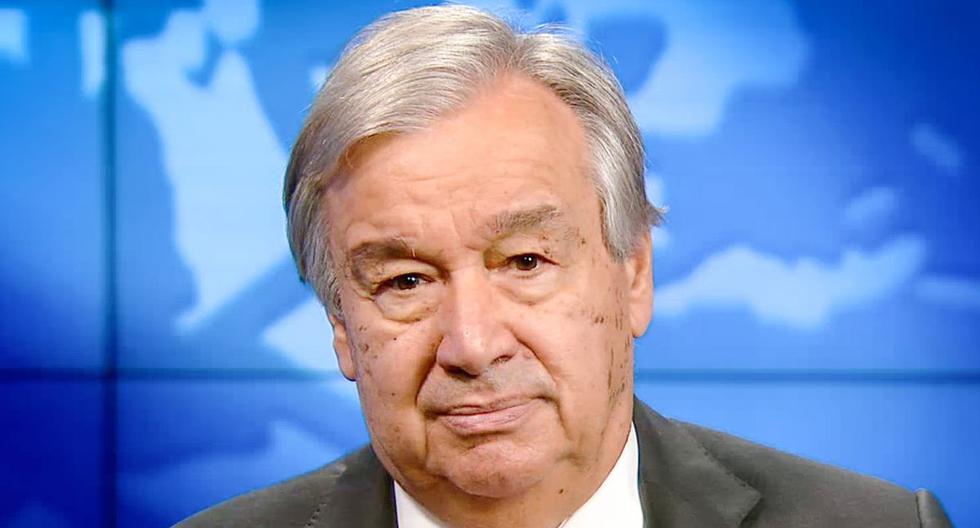 Secretario general de la ONU, Antonio Guterres. (AFP).