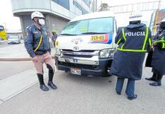 En cuatro horas, los policías retienen 60 licencias de transportistas por incumplir con aforo