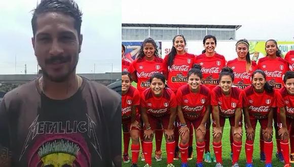 Paolo Guerrero le manda saludo la Selección Sub 20 femenina (VIDEO) 