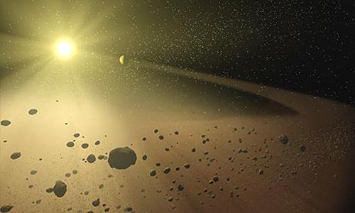 Científicos elaboran un mapa completo de los asteroides entre Marte y Júpiter