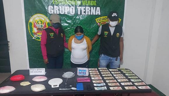 Ica: Policía captura a mujeres con varios kilos de droga
