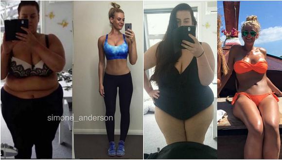 La increíble historia de una joven que perdió 88 kg en 20 meses