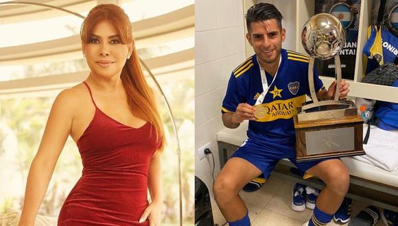 Magaly Medina criticó al futbolista Carlos Zambrano por cometer indisciplina en el Boca Juniors. (Foto: @magalymedinav/@carloszambrano5).