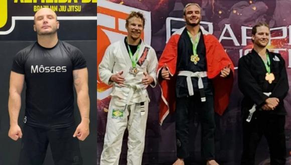 Excombatiente triunfa en Norteamérica al ganar dos medallas de oro en torneo de jiu jitsu. (Foto: Instagram @jenko_delrio)