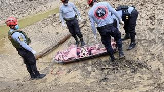 Sandia: Policías encuentran cadáver en río Inambari