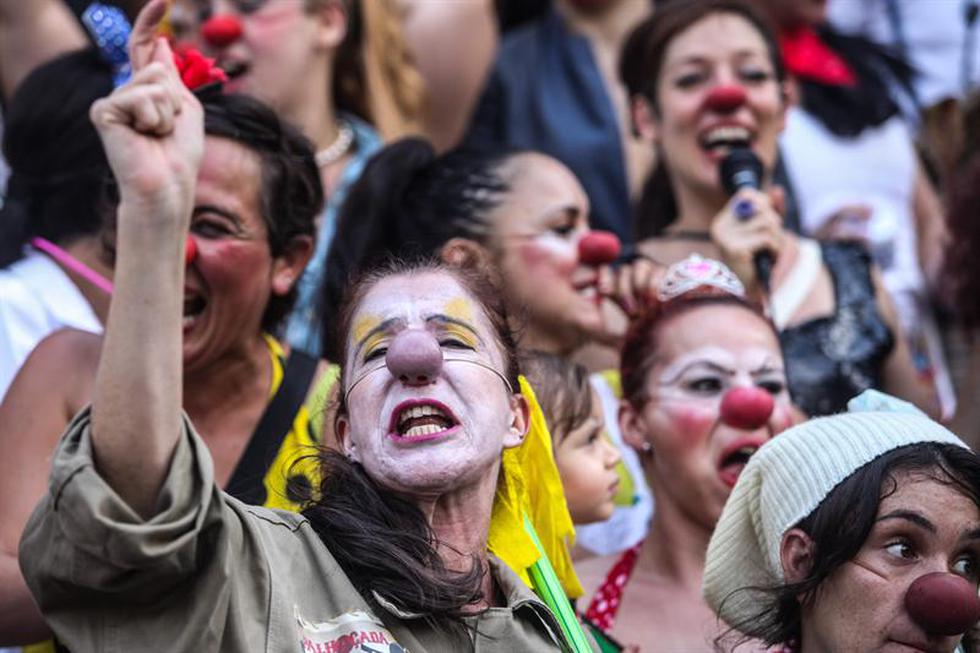 Encuentro Internacional de Payasos en Río de Janeiro (Fotos)