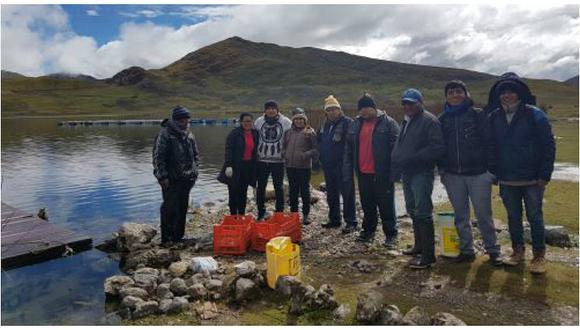 Peruanos elaboran detergente ecológico que beneficia a criadores de trucha