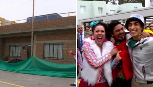 Los ‘Gonzáles’ se mudan a las Nuevas Lomas frente a la casa de Francesca Maldini. (Foto: América TV)
