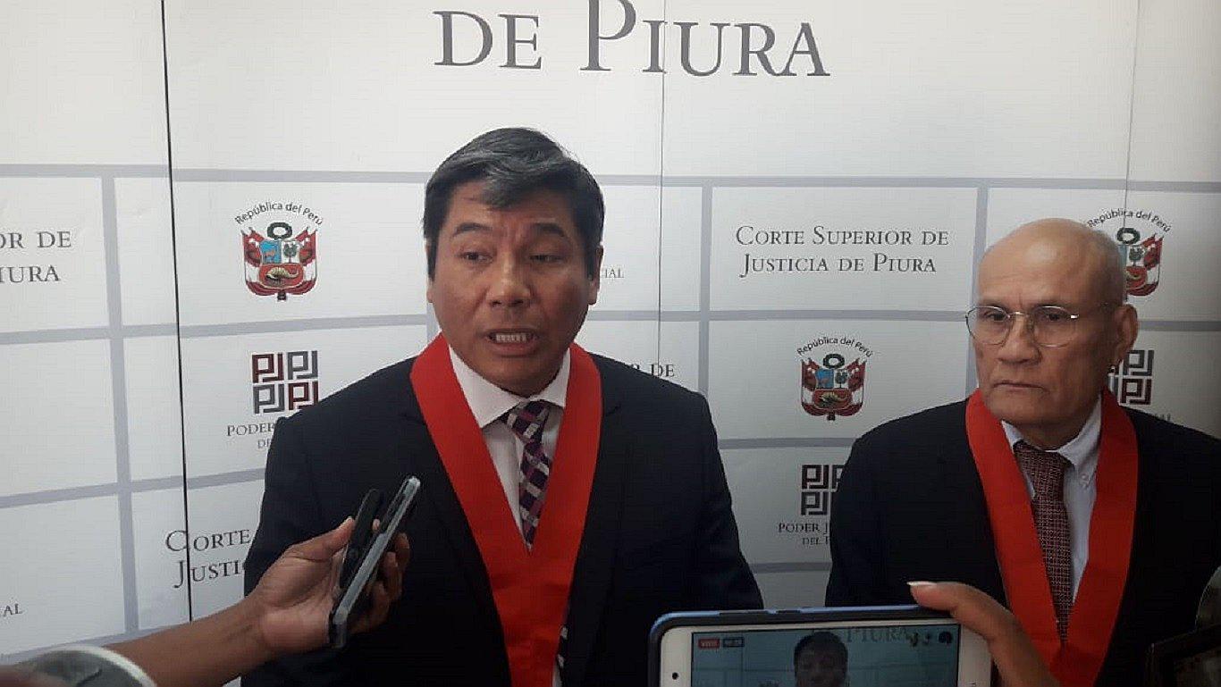 Alberto Lip Lichám es el nuevo presidente de la Corte Superior de Justicia de Piura 