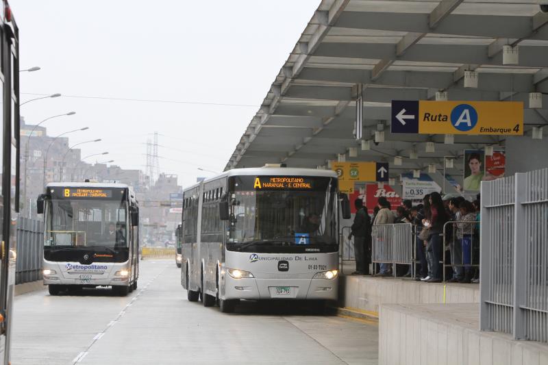 Desde hoy circula el Expreso 5 del Metropolitano