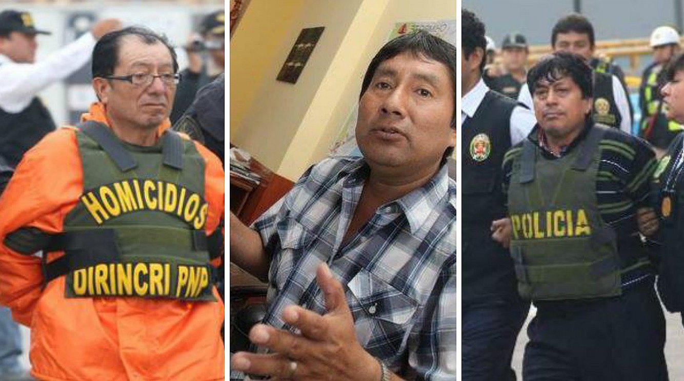 Espinoza, Calderón y Vásquez serán investigados con comparecencia restringida  