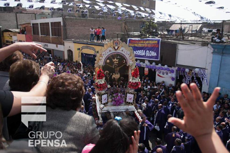 FOTOS: Así fue el retorno del Señor de los Milagros a Las Nazarenas