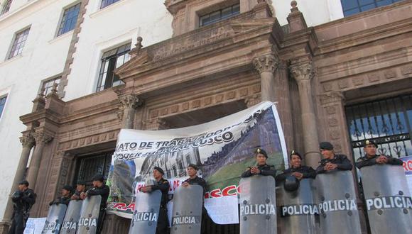 Cusco: Trabajadores judiciales reiniciarían huelga en enero