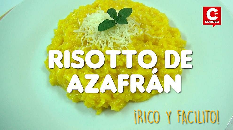 ​Rico y facilito: aprende a preparar este Risotto con azafrán (VIDEO)