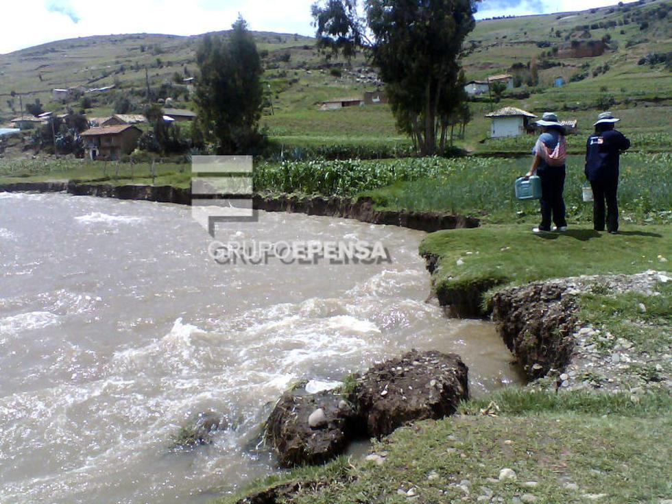 Huari: Pobladores amenazados por falta de defensa rivereña